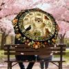 1PC Cats_flowers Umbrella-8-Rib Reinforced, Automatic Open, Lightweight & Durable, Cute Fashion Accessory for Outdoor, Beach or Casual Use, Beach Umbr