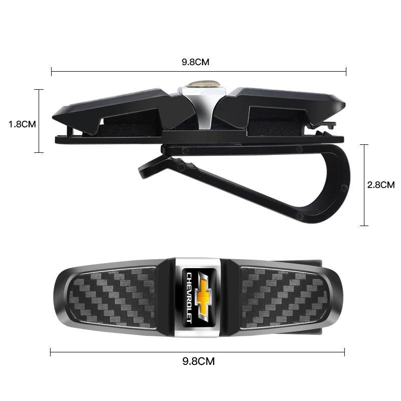 AABHG1 Car Glasses Clip Sun Visor Eyeglasses Sunglasses Holder Auto Interior For Chevrolet Groove Volt Lacetti Trax Niva Impala Sonic