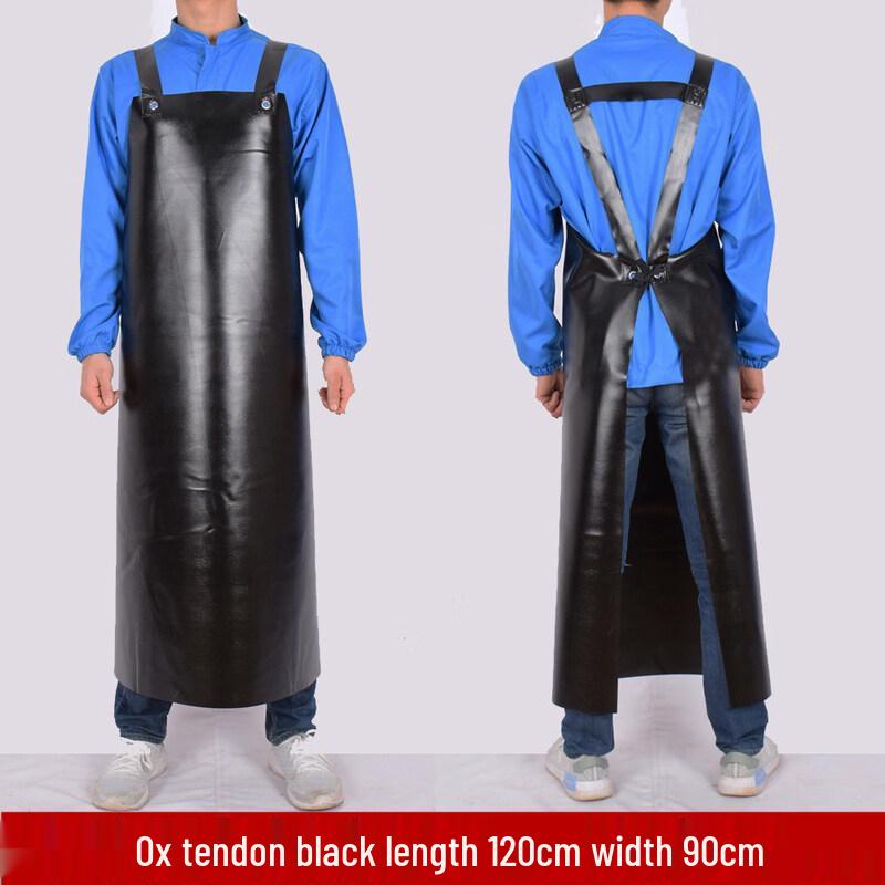Thickened Long Waterproof Oil-Proof PVC Apron
