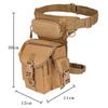 Wasserdichte taktische militärische Beintasche für Herren, Hüftgürtel, Taillengürteltasche, Oxford-Tuch, Wandern, Camping, Outdoor-Sport, Reisen