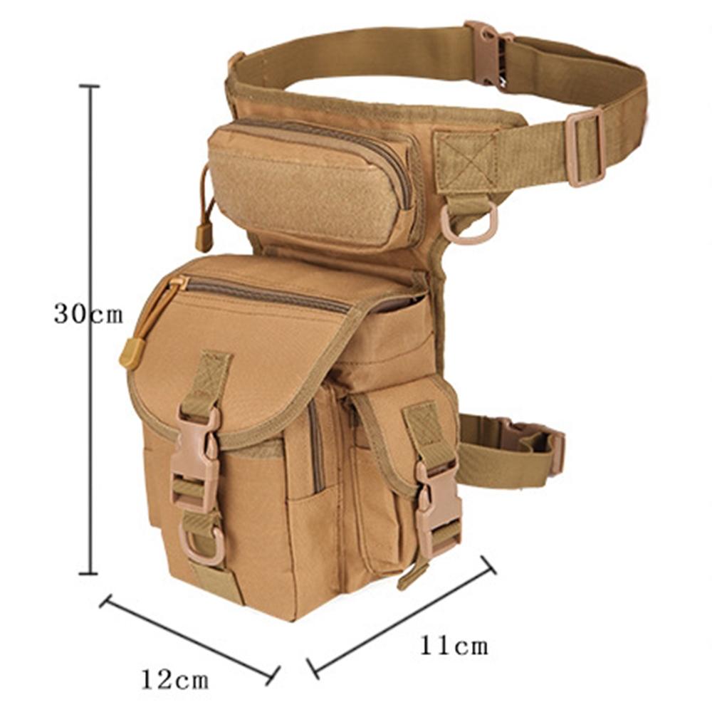 Wasserdichte taktische militärische Beintasche für Herren, Hüftgürtel, Taillengürteltasche, Oxford-Tuch, Wandern, Camping, Outdoor-Sport, Reisen