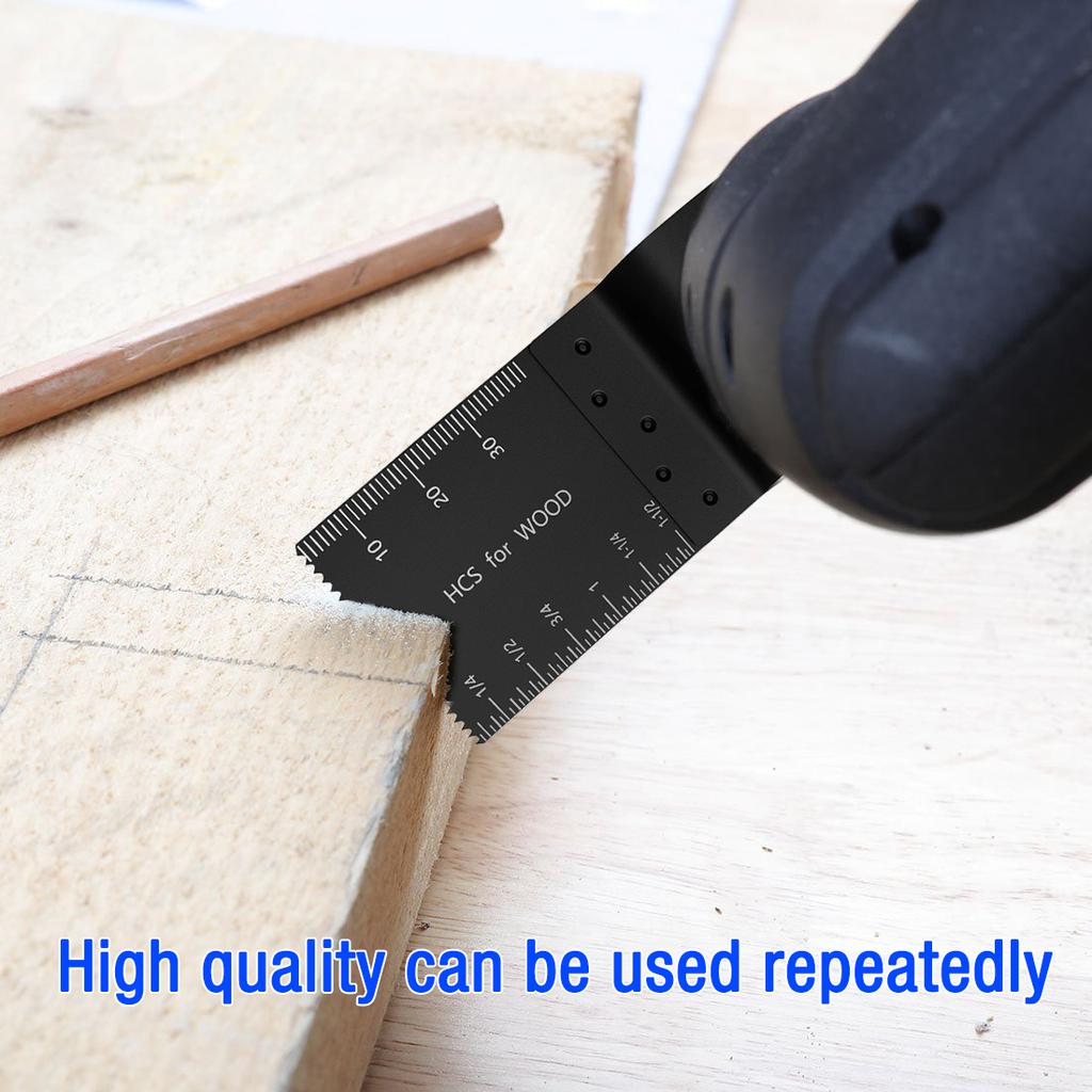 5-60Pcs Universal Saw Blade Oscillating Multi Tool Blades Straight Scale Multi Tool Cutting Wood Saw Blades For Dremel Milwaukee