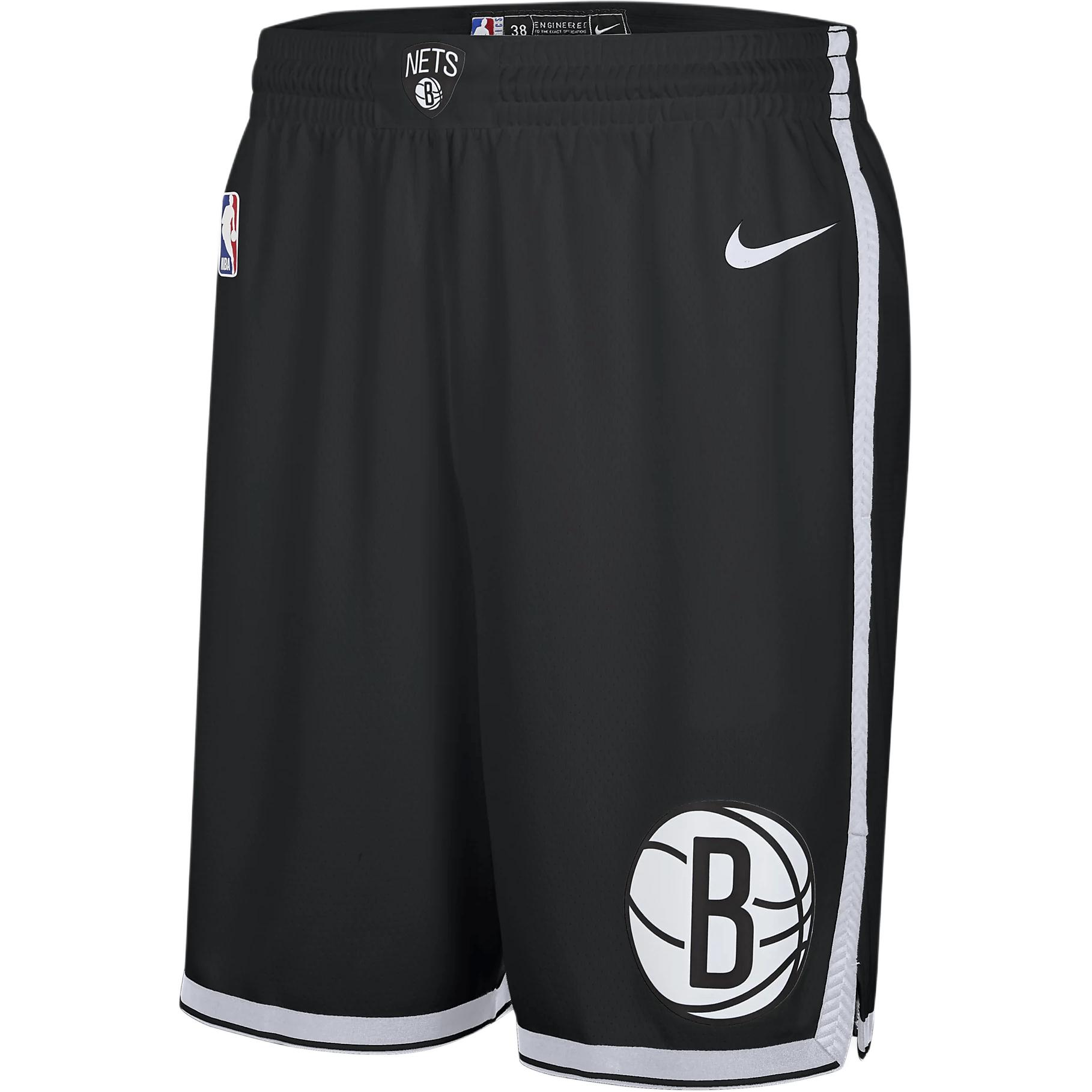 

Nike Brooklyn Nets Dri-Fit NBA Series Swingman Icon Comfortable Soft Skin-Friendly Shorts Kids shorts Black FQ4697-010 S