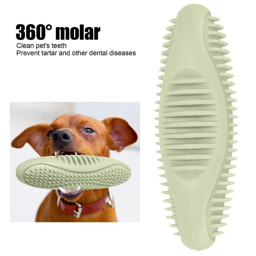 Curve Shaped Pet Teething Toy Bite Tough Sea Cucumber Chew Toy  Indoor Boredom Relief