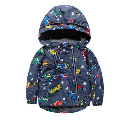 Meanbear Autumn and Winter Boys' and Girls' Submachine Long Sleeve Coat