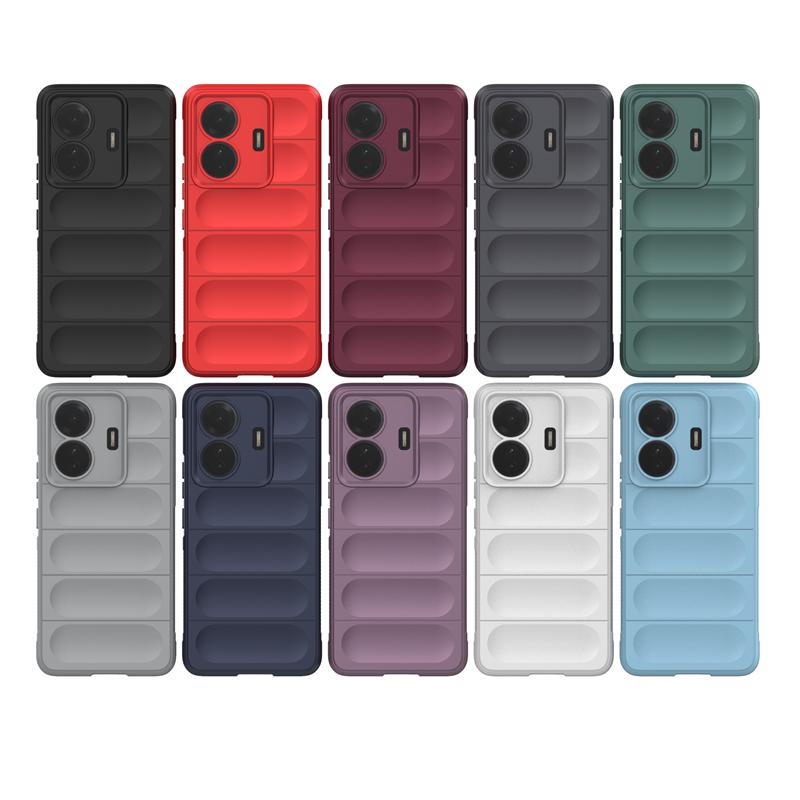 Shockproof Phone Case For Vivo T1 Pro 5G Case Bumper Anti-Slip Silicone Full Back Cover For Vivo T1 Pro Case For Vivo T1 Pro 5G