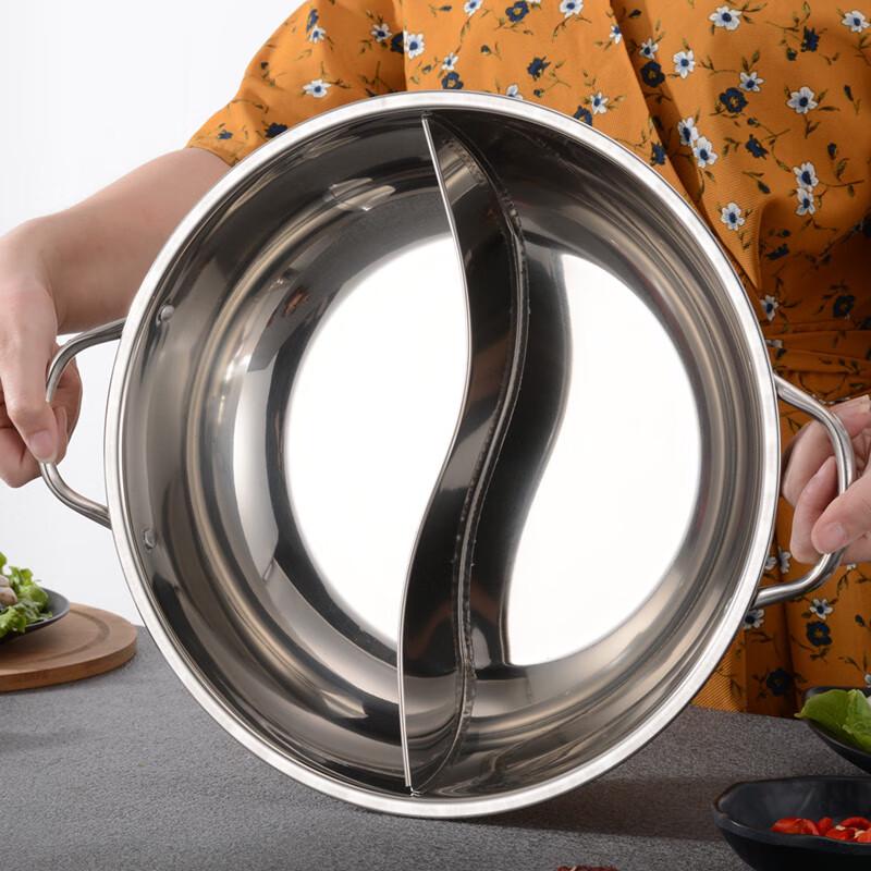 Changbaosen Verdickter Edelstahl Yuan-yang Hot Pot