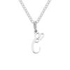 St. Delan Versatile 26-Letter Stainless Steel DIY Necklace Pendant