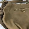 Beaure Ray Beams Leather 2Way Hand Shoulder Bag Brown Frill Design Women’s(USED)