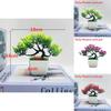 Artificial Bonsai Tree With Plastic Material For Home Decor Gift Plant Crafts