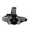 USB Rechargeable 7LED High Bright Headlight Head Torch Lamp for Outdoor Camping Fishing