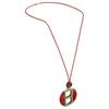 Colar Logo H Equipe Colar Feminino Vermelho H057087FL23
