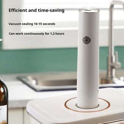 Pompe à air électrique portative Pompe à sceller sous vide Taille compacte Pompe à vide automatique rechargeable portable Machine à sceller sans fil