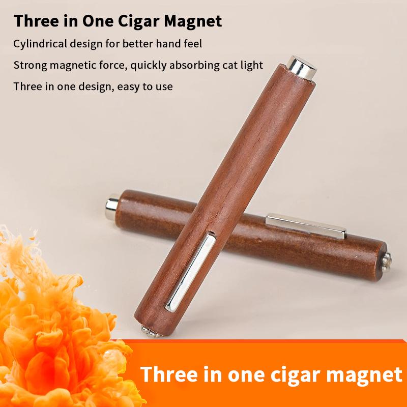 

3-In-1 Multifunctional Magnetic Cat S Eye Gel Large Cylinder Super Strong Magnetic For Nail Polish Line Effect Nail Art Tools