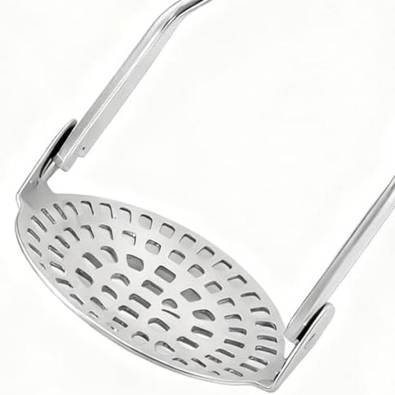 Kartoffelpüree Manual Stainless Steel Kitchen Masher Multi-Purpose Food Crusher Tool for Avocado Potato Pumpkin Carrot Home Kitchen Essential
