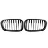 2015-2017 Front Bumper Kidney Grill Grille Glossy Black Racing Grille Sports Slat For BMW F20 F21 120i 1 Series 2015 2016 2017