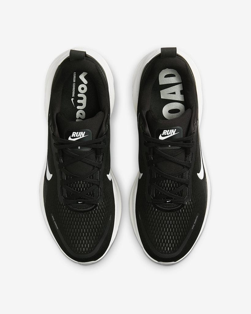 HM6803-007 Nike Vomero 18 Black Coconut Milk Light Iron Ore Summit White (Men's)