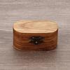 Wood Guitar Pick Storage Box Container Portable Guitar Pick Box Holder Collector with 5 Guitar Pick Gift for Guitarist