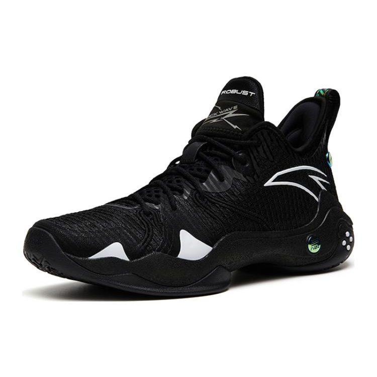 Anta Shock Wave 4 Pro The First Year Textile, Synthetic Leather Cushioning Slip Resistant Abrasion Resistant Mid top 112321111-3