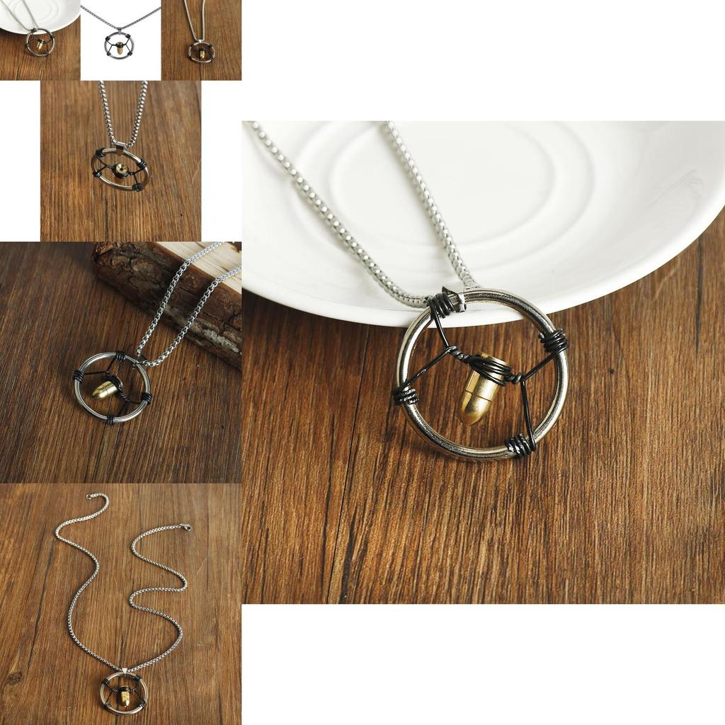 2024 Fall Cyberpunk 2077 Pendant Chain With Electroplated Alloy Geometric Style For Unisex