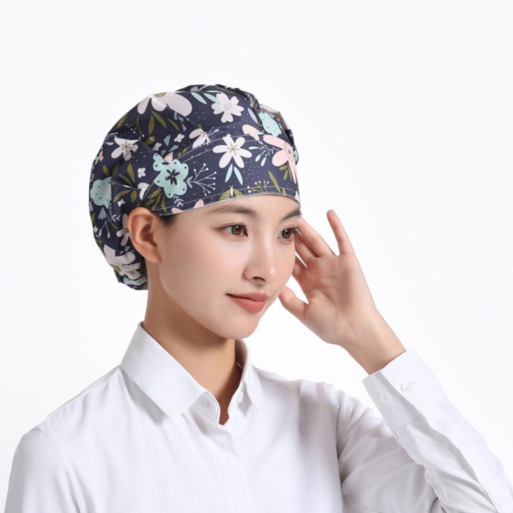Adjustable Catering Chef Hat Breathable Cafe Bar Baker Hat Waiter Work Caps  Kitchen Cooking Tool