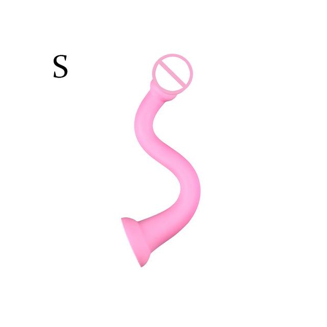 Liquid Silicone Anal Plug Long Butt Plug Big Dildos Stimulate Anus and Vagina Soft Anal Dilator Penis Sex Toys Dick Sex Products