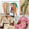 Corduroy Fabric Shirt Hoodie, Cotton Jacket, Suspender Pants, Velvet Sofa Cover, Corduroy Fabric Scraps.