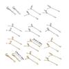 Sturdy Brass Adjustable Chain Portable Keychain with Lobster Clasp Fashion Accessory for Tent and Luggage Daily Use