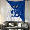 FC Dynamo Moscow Wall Tapestry Aesthetic Wall Hanging Printed Fabric Blanket Decorative Tapestries for Bedroom Living Room Home Decor