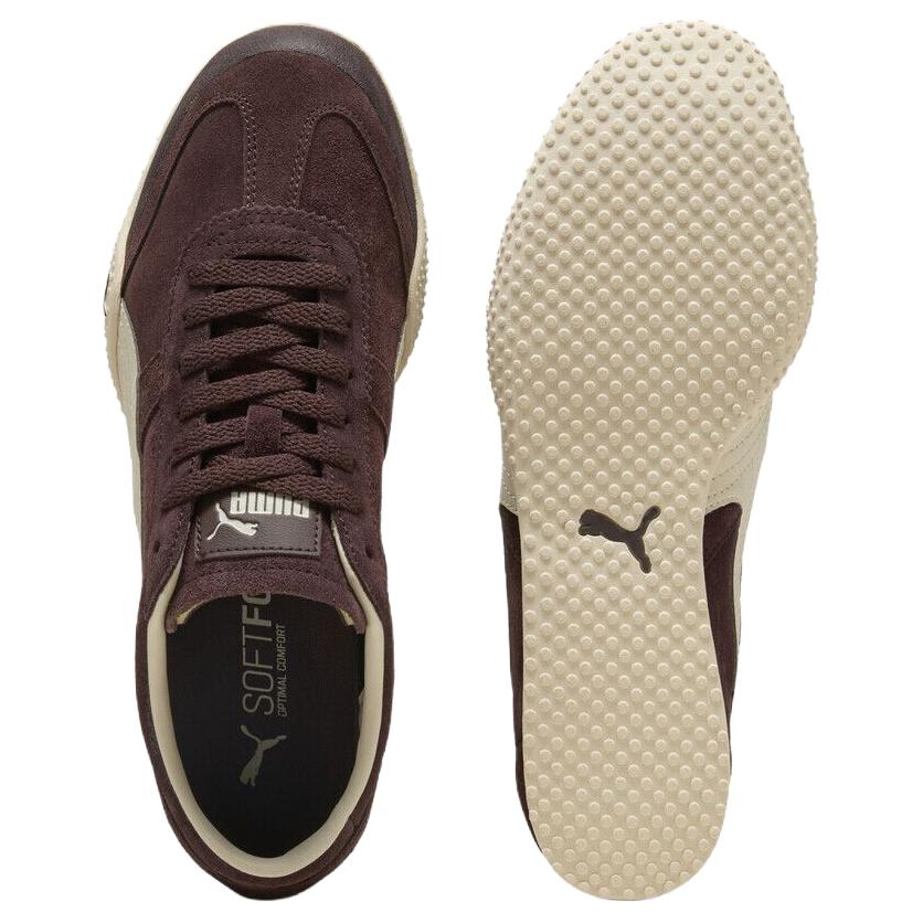 Puma Bella Ut Classic Comfortable Soft Low Top Lifestyle Shoes Women sneakers Brown 40462003