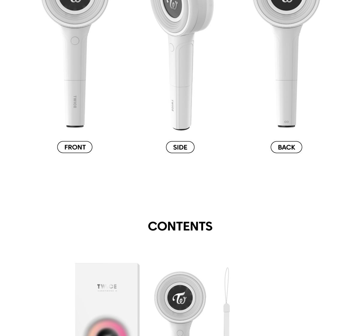 TWICE CANDYBONG ♾️ Amazon.com: Twice - CANDYBONG ∞ OFFICIAL LIGHT STICK : Home
