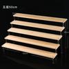 Acrylic Wooden Display Riser Stand for Funko POP Figures,Earring Ring Holder Cupcake Stand,Perfume Stand Organizer Display