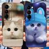 For Tecno Camon 18 P 18 Premier Camon18 Phone Case Capa Soft Liquid Silicone Bumper Etui Animals Flower Printed Funda Camon18