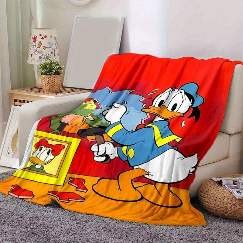 

1pc, Donald Duck Home Decorative Blanket Perfect for Couch, Bedroom, Living Room, Travel, Camping 80x120cm
