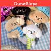 Cute Dog Plush Keychain With Pp Cotton Filling For Bag Decoration And Gift Item