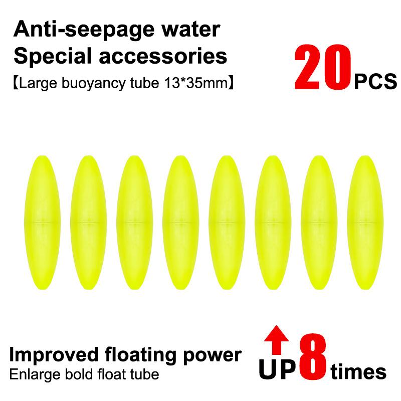 20/50Pcs Fishing Hair Rigs Hook Floating Suspension Ready-To-Use Carp Fishing Hook Buoyancy Tube Anti Bottom Foam