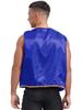 Men Christmas Halloween Dress-up Party Holiday Carnival Masquerade Prince Costume Open Front Satin Waistcoat Tops Stage Performance