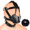 SM Leather Hood Mask  Bondage Harness Gag Muzzle Mask With Ball Mouth Gag Fetish Erotic Slave Restraint Sex Toys For Couples