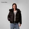 Jeans Women's Detachable Hood Down Puffer Jacket
