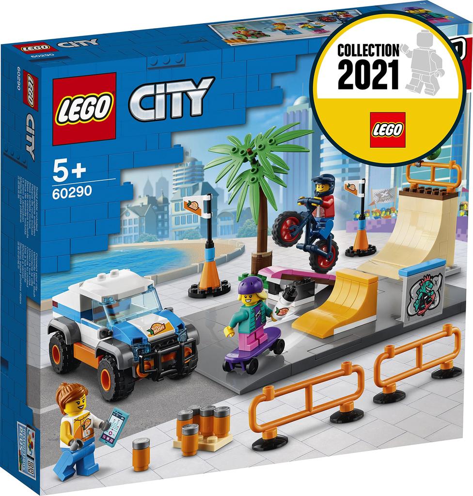 LEGO City LEGO City Skatepark med Veiplate 60290