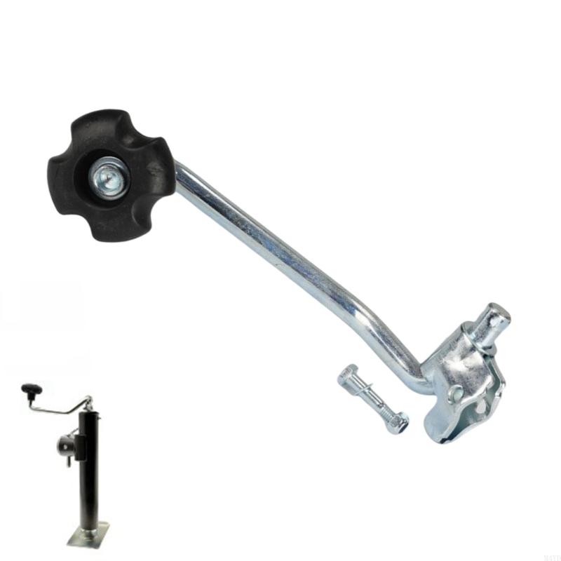 Heavy Duties Steel Replacement Handle For Hand Crank Trailer Jacks With Ergonomic Grip And Rusts Resistant Finishing M4YD
