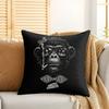 AArctic Monkeys Band Cool Cushion Cover Silky Short Plush Invisible Zipper Dustproof Sofa Pillow Case For Home Decor