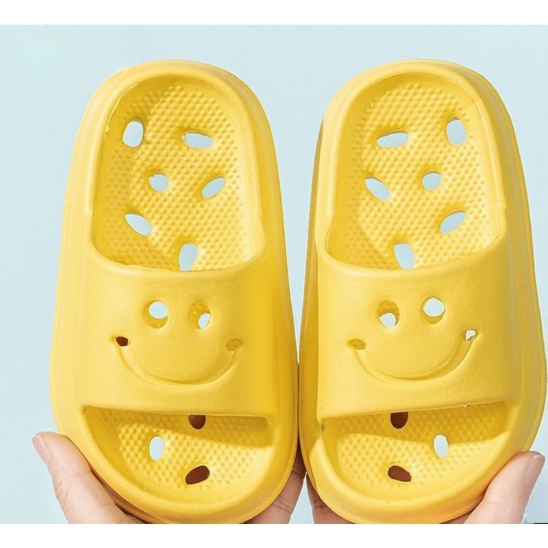 Children's Shoes - Boys' and Girls' Anti-slip Perforated Shoes with Soft Soles and Flip-flops
