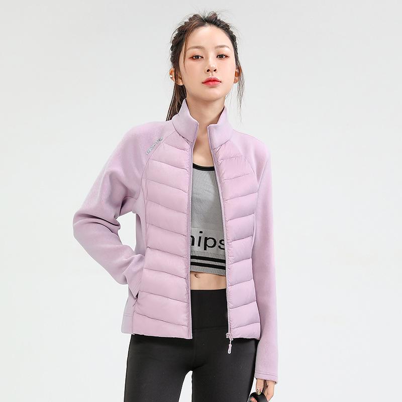 LuLu Winter Women's Stand Collar Duck Down Jacket