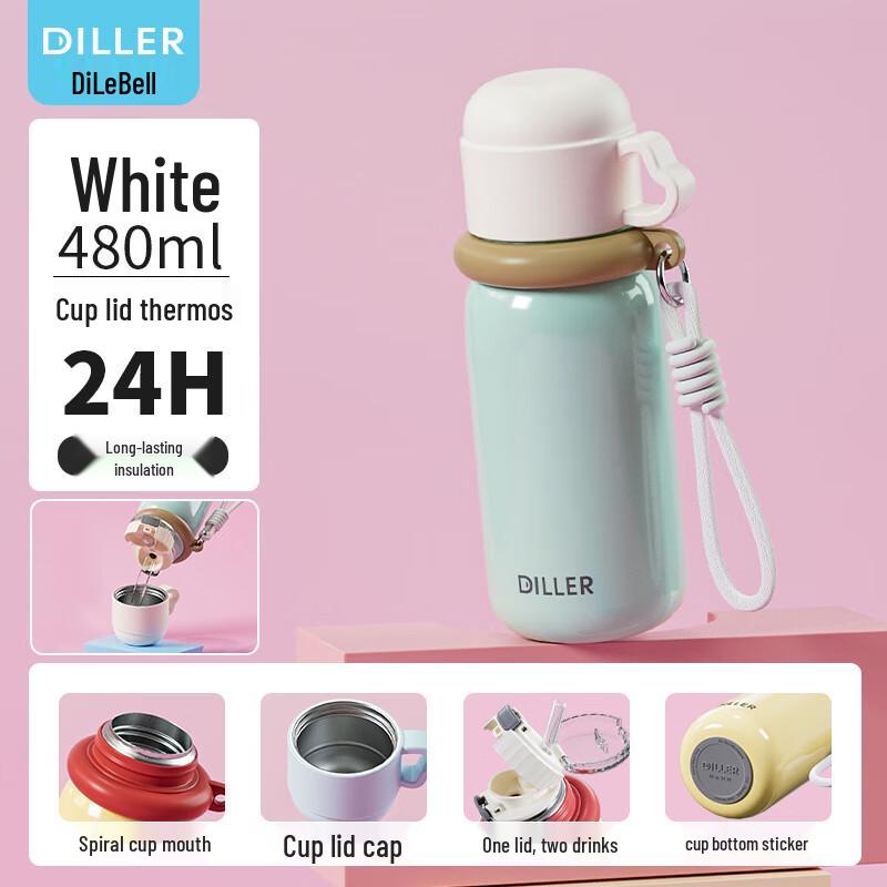 Dileber Stainless Steel Insulated Water Bottle