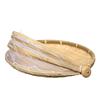 Bamboo Bread Basket Storage Display Basket Cover Net Dustproof Dishes Fruit Tray