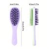 1pc Hair Washing Brush Long Handle Double-Sided Teeth Hair Washing And Combing Dry And Wet Dual-purpose Comb