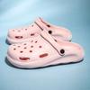 Hole Shoes Men'S Cool Slippers Non-Slip Soft Sole Couple Beach Shoes Casual Sandals Outdoor Slippers Men'S Outer Wear