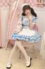 YAISHN Gothic Lolita Maid Available In 4 and with Bell Halloween Cute Lolita Short Bow and Performance Includes Socks Outfit, Popular, Colors Pink,
