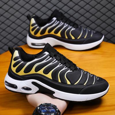 Men's Shoes Striped Sneakers Comfortable Platform Cool Outdoor Running Shoes Fashion Travel Shoes Men